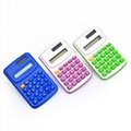 Colorful Dual Power Pocket Calculator 3