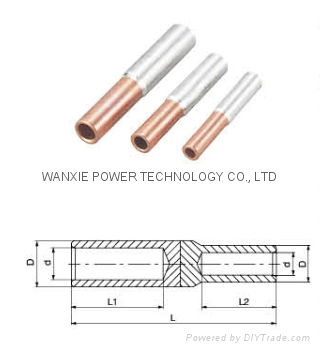 GTL copper aluminum bimetallic splice connectors/wire splice connector