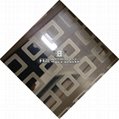 Decorative No.8 mirror finish 304 316 201 stainless steel sheet for ceiling  5