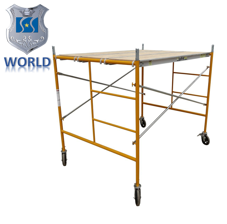Safety and Stability Pre-galvanized Highly Quality Frame Scaffolding for constru 2