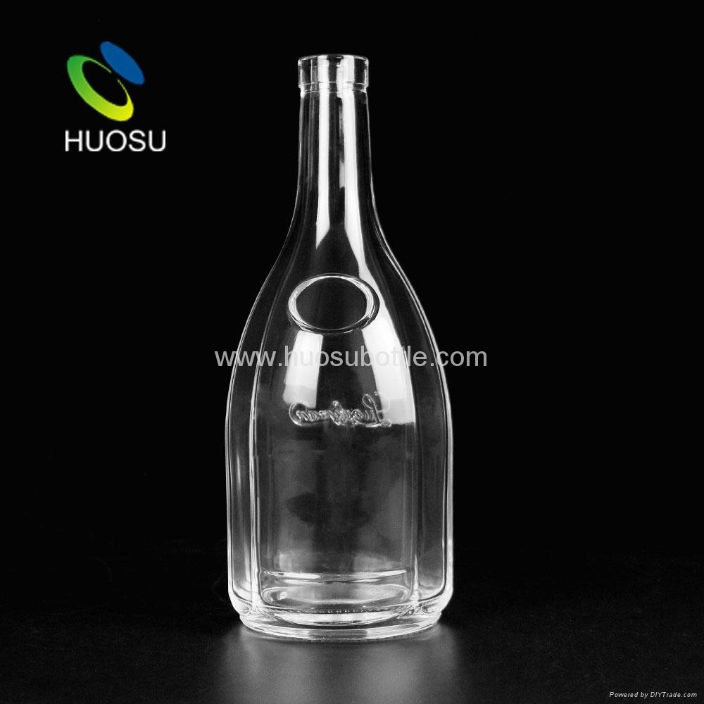 wholesale 750 1000 1500 ml glass whisky bottle 2