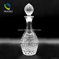 wholesale 700 750 ml crystal bottle whisky decanter 3