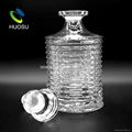 wholesale 700 750 ml crystal bottle whisky decanter 4