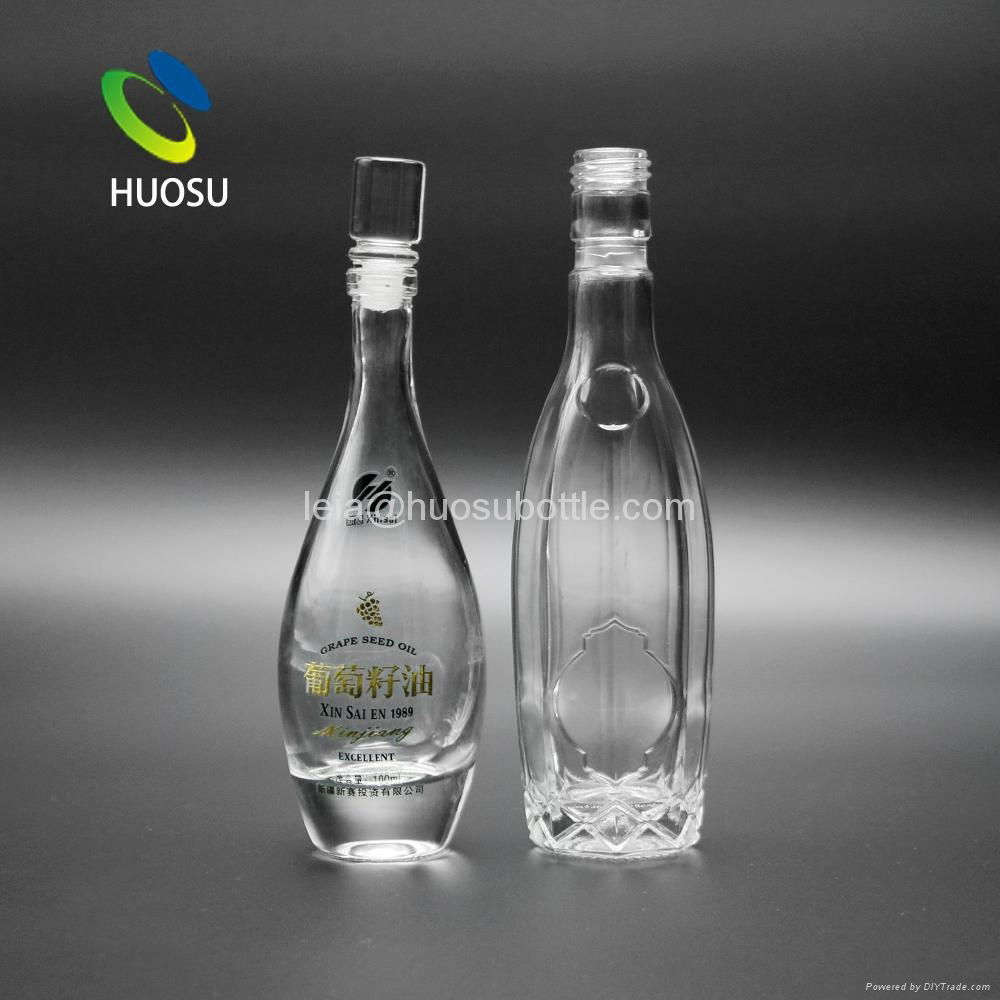 wholesale 50 100 125 150 ml mini liquor wine bottle 3