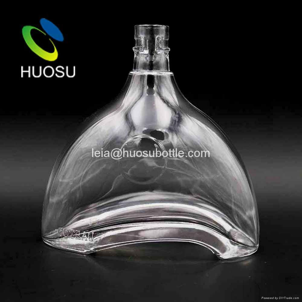 wholesale glass liquor bottle 3