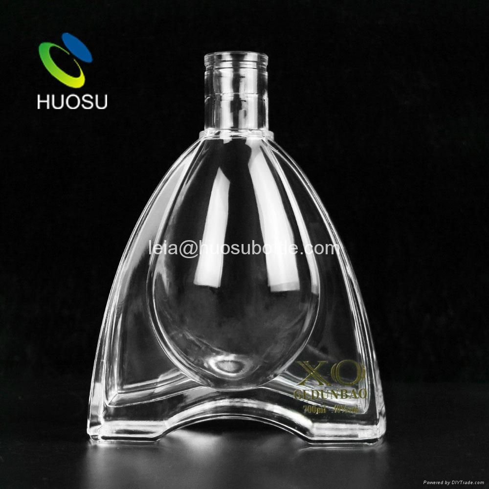 wholesale glass liquor bottle 2