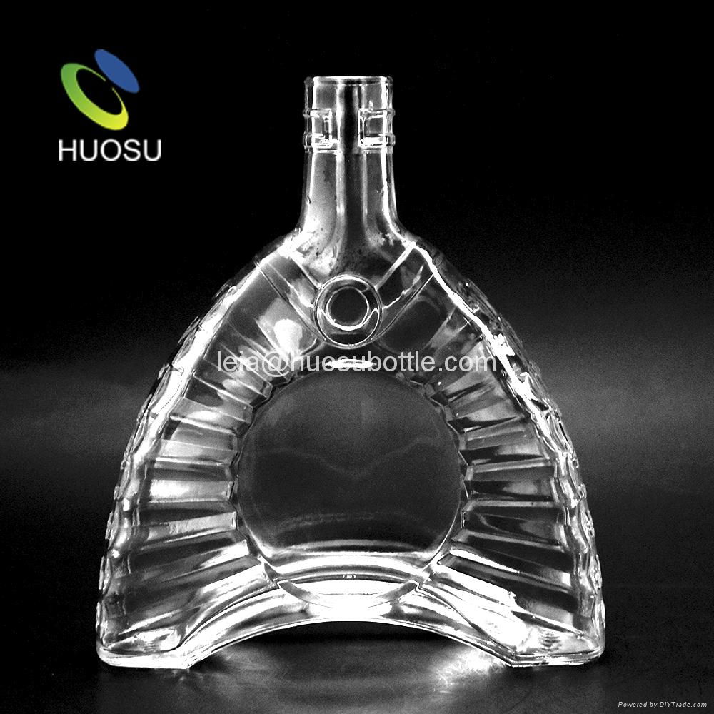 wholesale glass liquor bottle 5