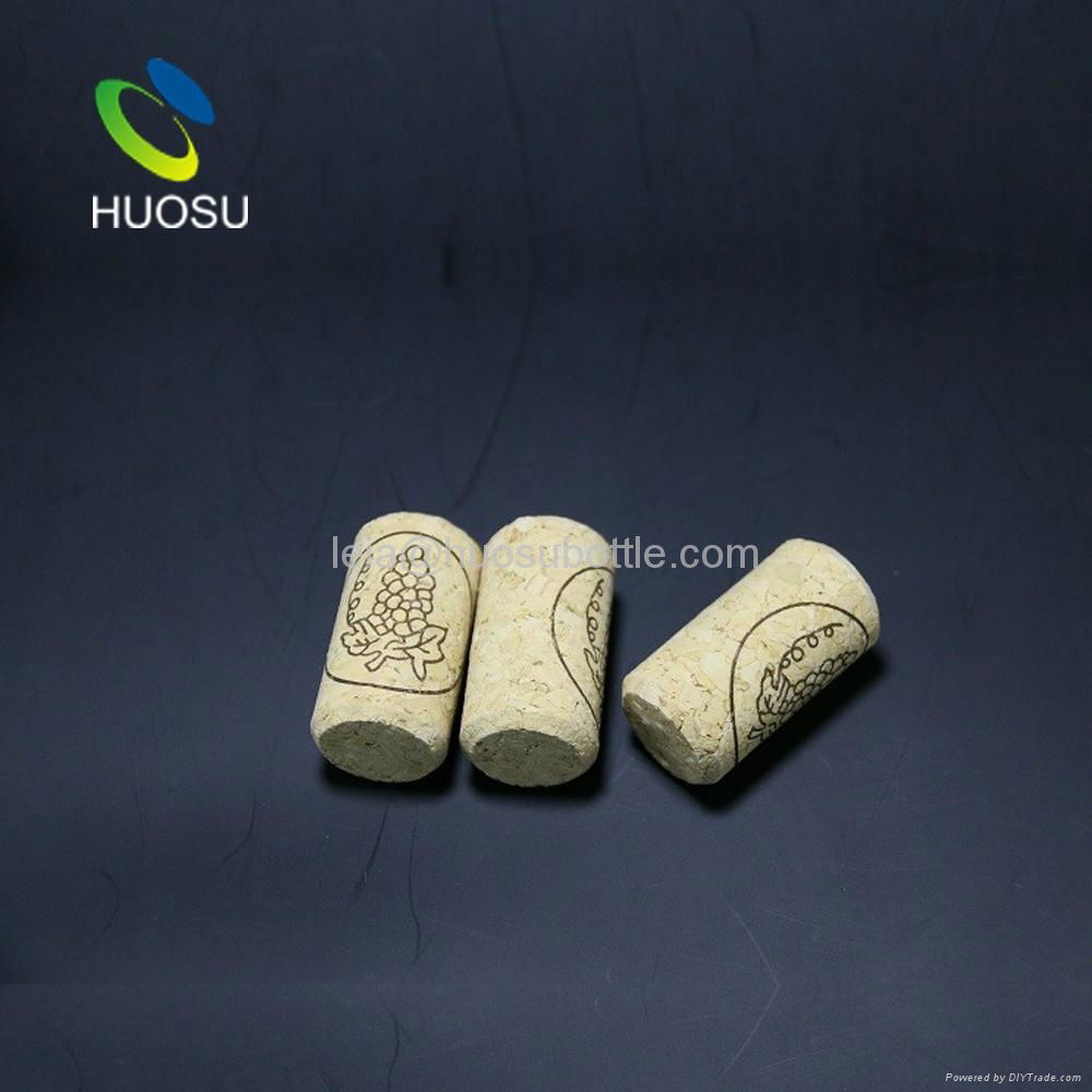 wholesale wood synthetic wine bottle cork 5