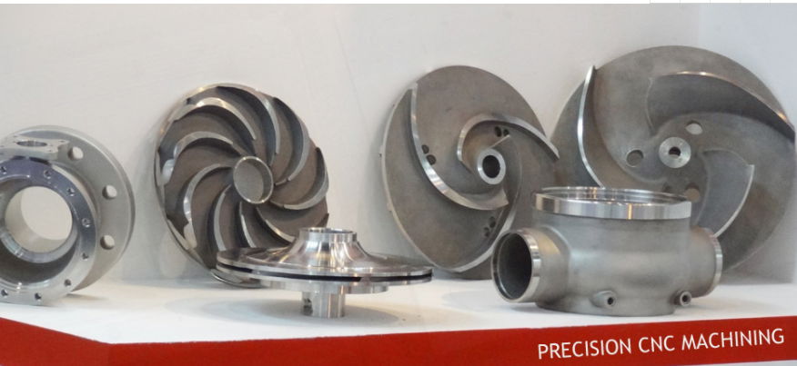 Pump made by investment casting process 