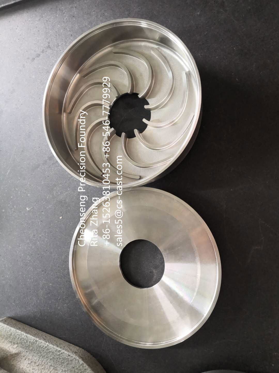 Pump made by investment casting process  5