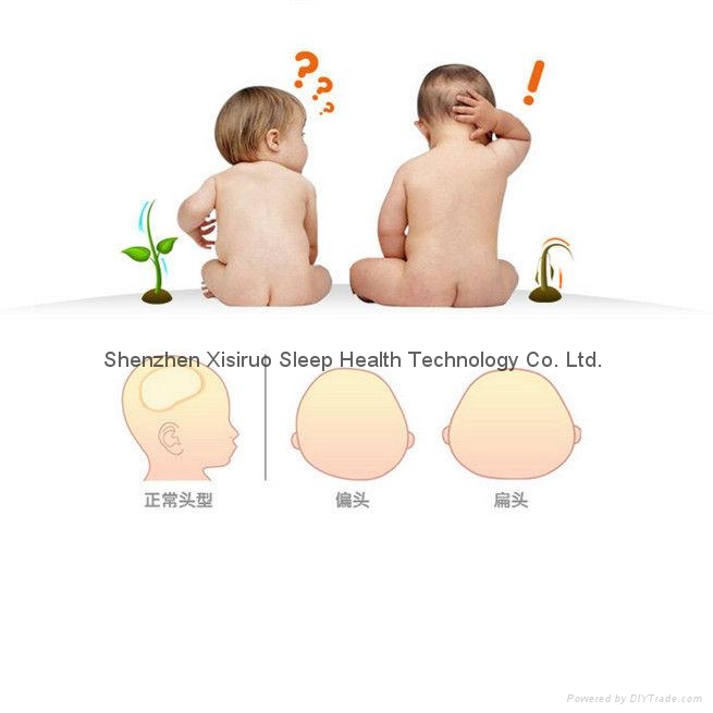 Newborn Prevent Flat Head Memory Foam Pillow Infant Baby Sleep Cushion Support  1