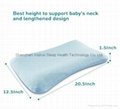 Soft Memory Foam Baby Pillow for Newborn Sleeping Prevent Flat Head  3