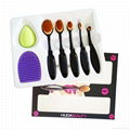 Perfumery lily 5 brush makeup brush washers powder suit 1