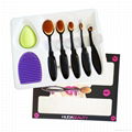 Perfumery lily 5 brush makeup brush washers powder suit