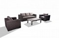 Waterproof Teslin and Olefin fabric outdoor sofa 3