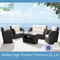 Combination Curved Modern Sofa Rattan Patio Furniture 3