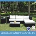Elephant Design Wicker Sectional Outdoor Sofa 2