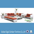 Elephant Design Wicker Sectional Outdoor Sofa 1