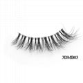 3D Mulity Layered Mink Lashes Clear Bands Whoelsale 1