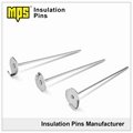 304 stainless steel Self adhesive lacing anchors  insulation pin  2