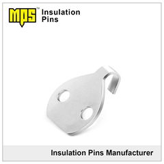 galvanized steel/aluminum cap washer for insulation pins