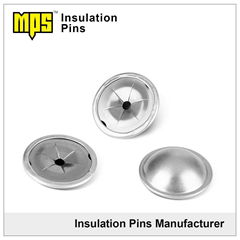 Cover insulation pins' point Dome cap washers