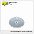  12Gauge 1-3/8"long self adhesive stick weld  Cup head insulation pin 4