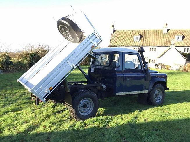 Aluminium tipper body 4