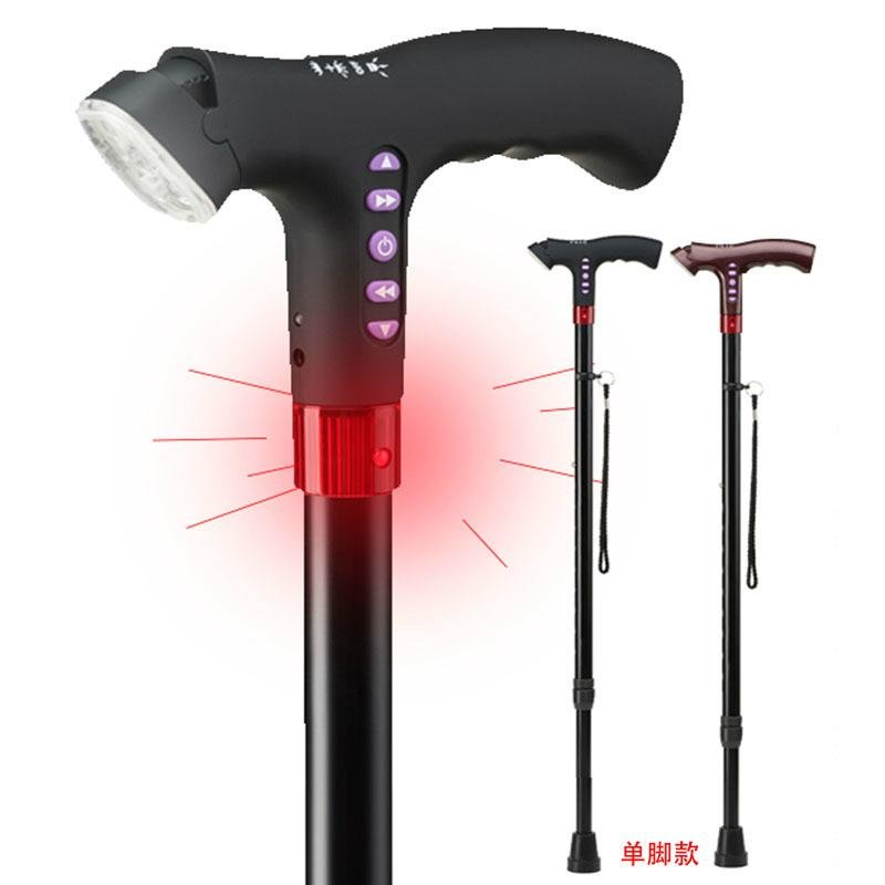 Walking stick cane with FM Light smart cane outdoor walking stick