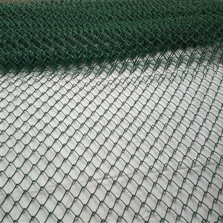 PVC coated chain link fence
