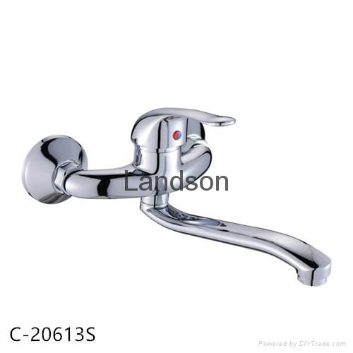 Single Handle Brass Bathroom Mixer Faucets Series 4