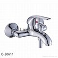 Single Handle Brass Bathroom Mixer Faucets Series