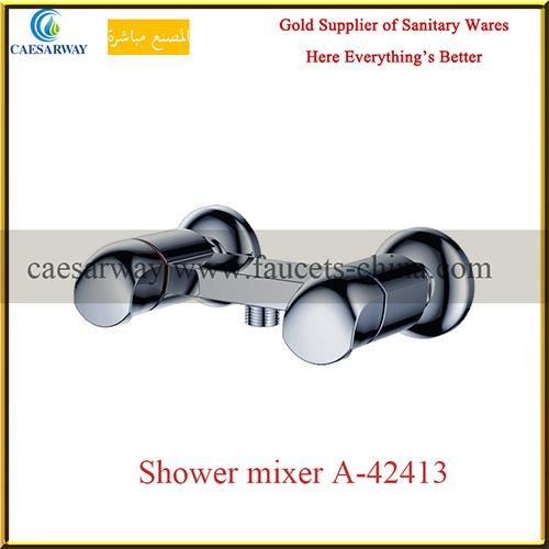 double handle sanitary ware bathroom water faucet tap 3