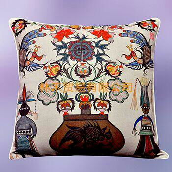 Originally Creative Art  Cotton & Linen Cushion 3