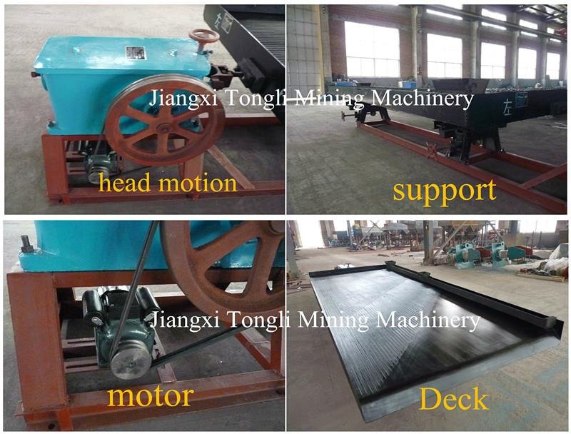 Gold shaking table.6S shaking table.Most  efficiency mineral seprator machine 3