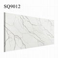 Calacatta  natural color quartz countertops table tops 3