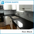 Black surface kitchen countertop ,