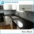 Black surface kitchen countertop , quartz countertop,bathroom top