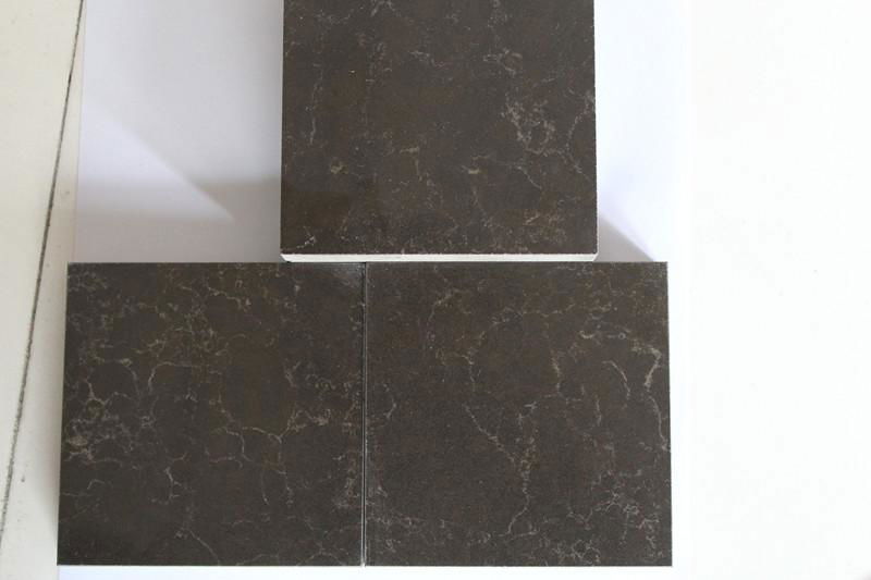 Foshan Hot Sale Marble Look Quartz Stone for Kitchen Countertops 2