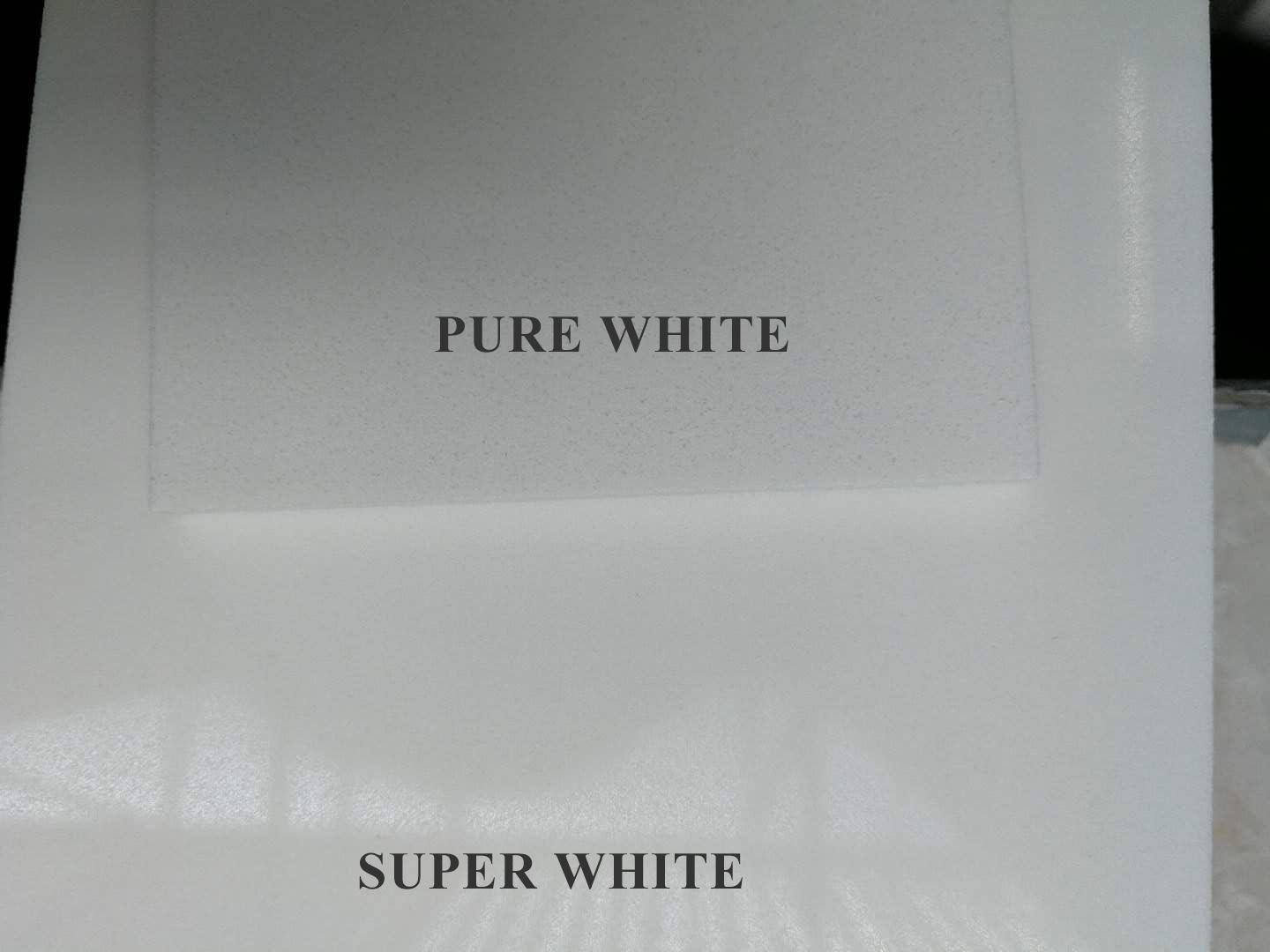 ultra super white artificial quartz stone for kitchen countertops  3