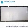 ultra super white artificial quartz stone for kitchen countertops 