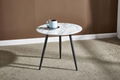 Popular Nordic Stainless Steel Coffee Side Table Set 1