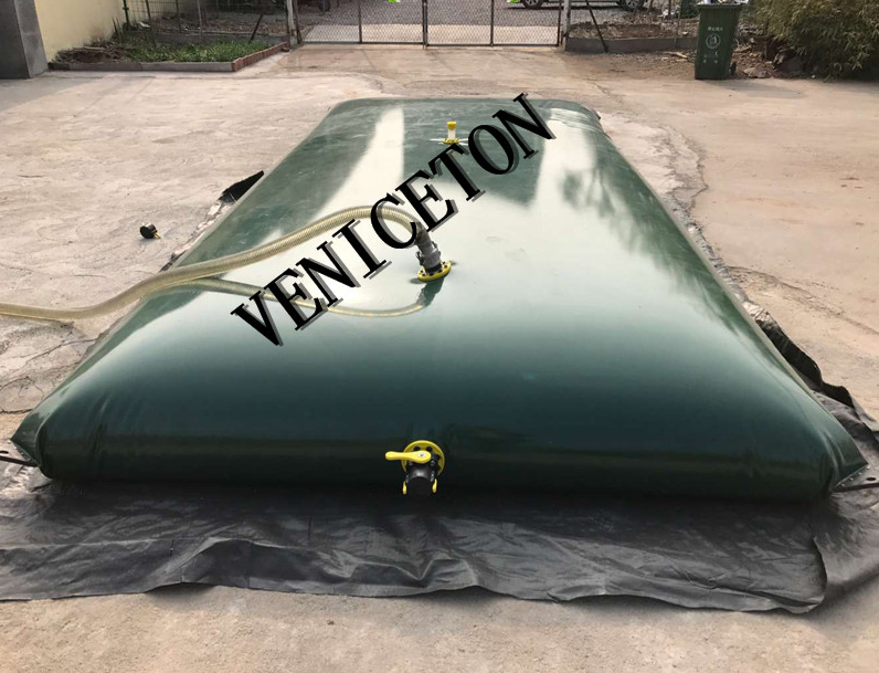 collapsible Pvc and TPU water bladder for water treatment 