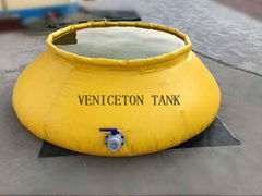 Veniceton Durable 8 years life time onion shape PVC water tank