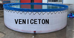 Venicetohot sale steel wire mesh tank for storage water and fish farming indoor 