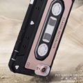 Tape pattern hybrid cassette tpu pc shockproof cell phone case for iphone 8 /7 3