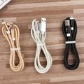 USB Type C Cable Braided Micro USB Cable Charging Cord Metal Housing For Note 8 3