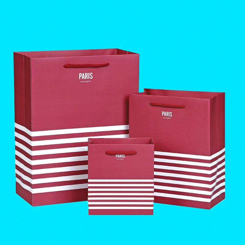 Custom environmental tote bag business gift paper bag Colorful box package 3