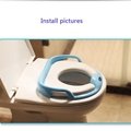 Chicco training children or baby independent toilet soft seat cushion of Safety 4