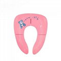 Color Portable Kids Toilet Seat Potty Chair Pad Cushion Baby Training Toilet 3